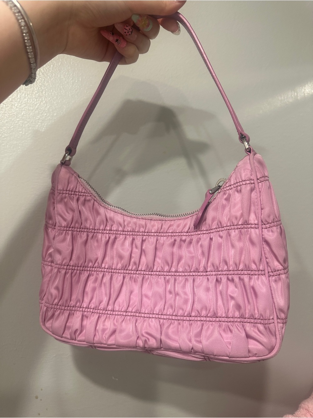 Louis Vuitton Damier Azur + Pink Prada Bundle - Picture 5 of 5